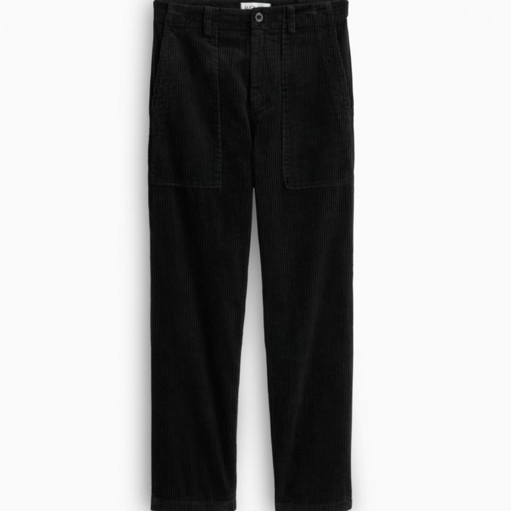 Alex Mill Neil Corduroy Black Pants Small